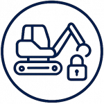 Recovery theft icon
